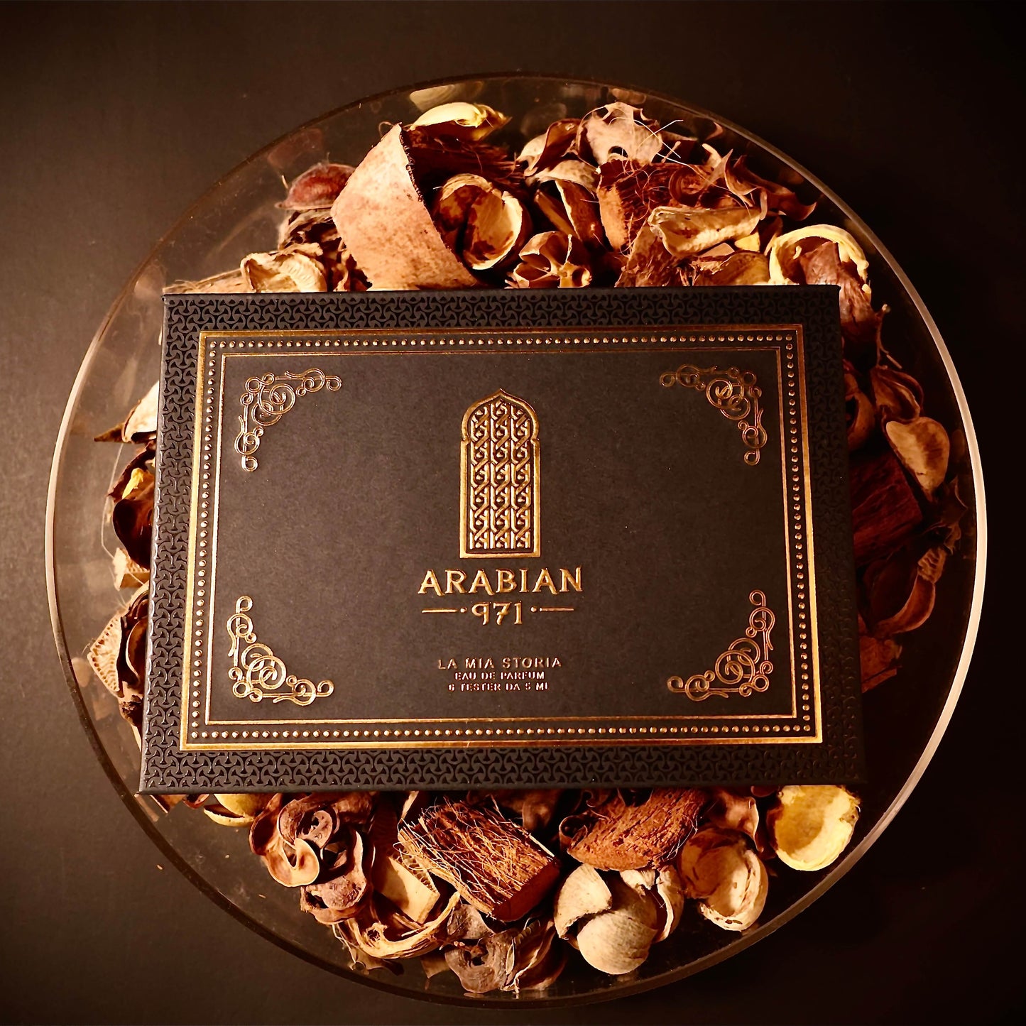 Arabian971™ – Cofanetto Campioni Fragranze Premium (30 ml) – 6 Tester Premium da 5 ml