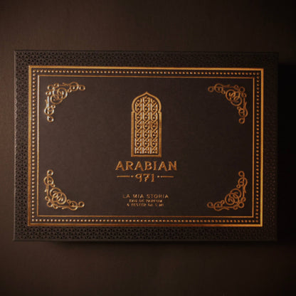 Arabian971™ – Cofanetto Campioni Fragranze Premium (30 ml) – 6 Tester Premium da 5 ml